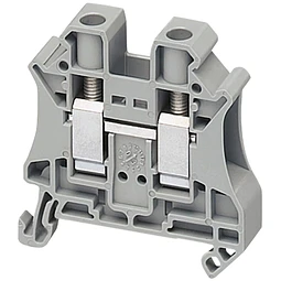10MM BORNE DE CONEXION TORNILLO - 2 PUNTOS - 10MM - GRIS