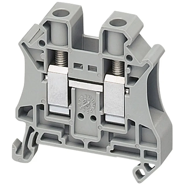 10MM BORNE DE CONEXION TORNILLO - 2 PUNTOS - 10MM - GRIS