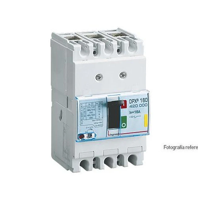 20-25A 16KA DPX3 160 INTERRUPTOR AUTOMÁTICO CAJA MOLDEADA TRIPOLAR 3X25A