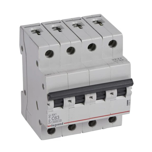 4x63A DISYUNTOR 4P C63 6KA RX3