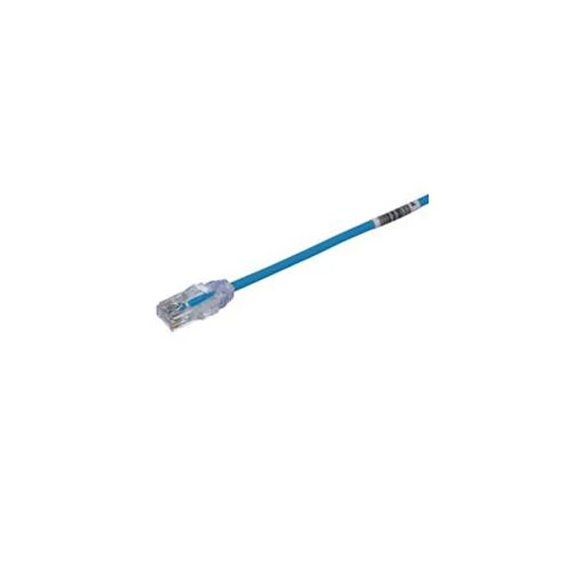 PATCH CORD UTP 28 AWG LSZH CONECTOR RJ-45 CAT6 AZUL 0,9MTS