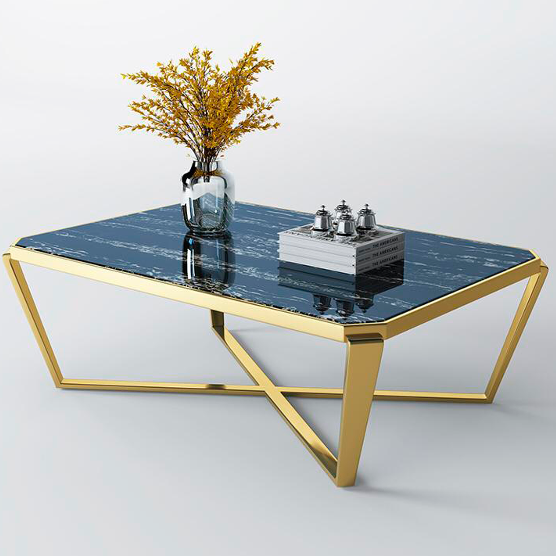 Mesa de centro Milano Negra  2