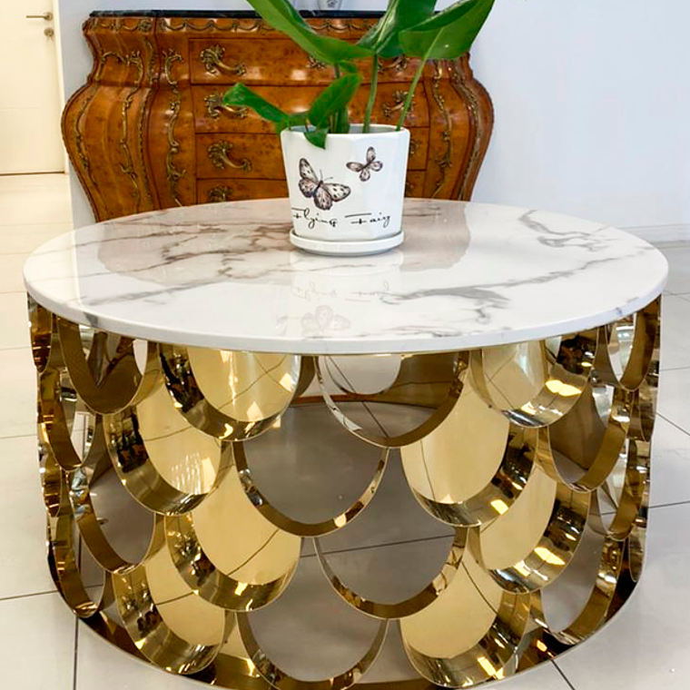 Mesa de centro Augusta Blanca  1