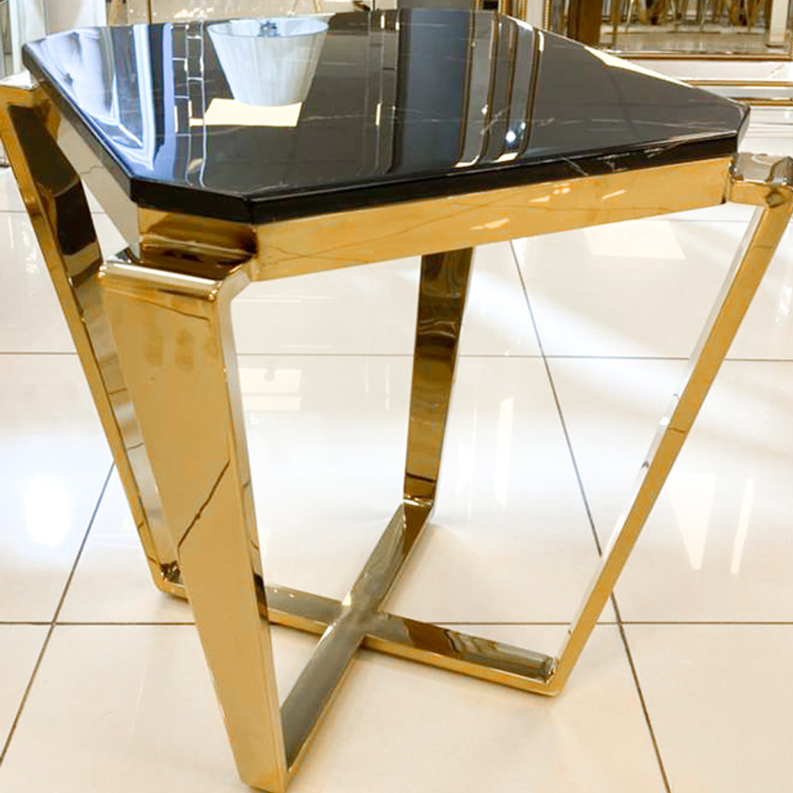 Mesa lateral Milano Negra 2