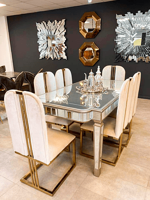 Silla Isabella Velvet Beige