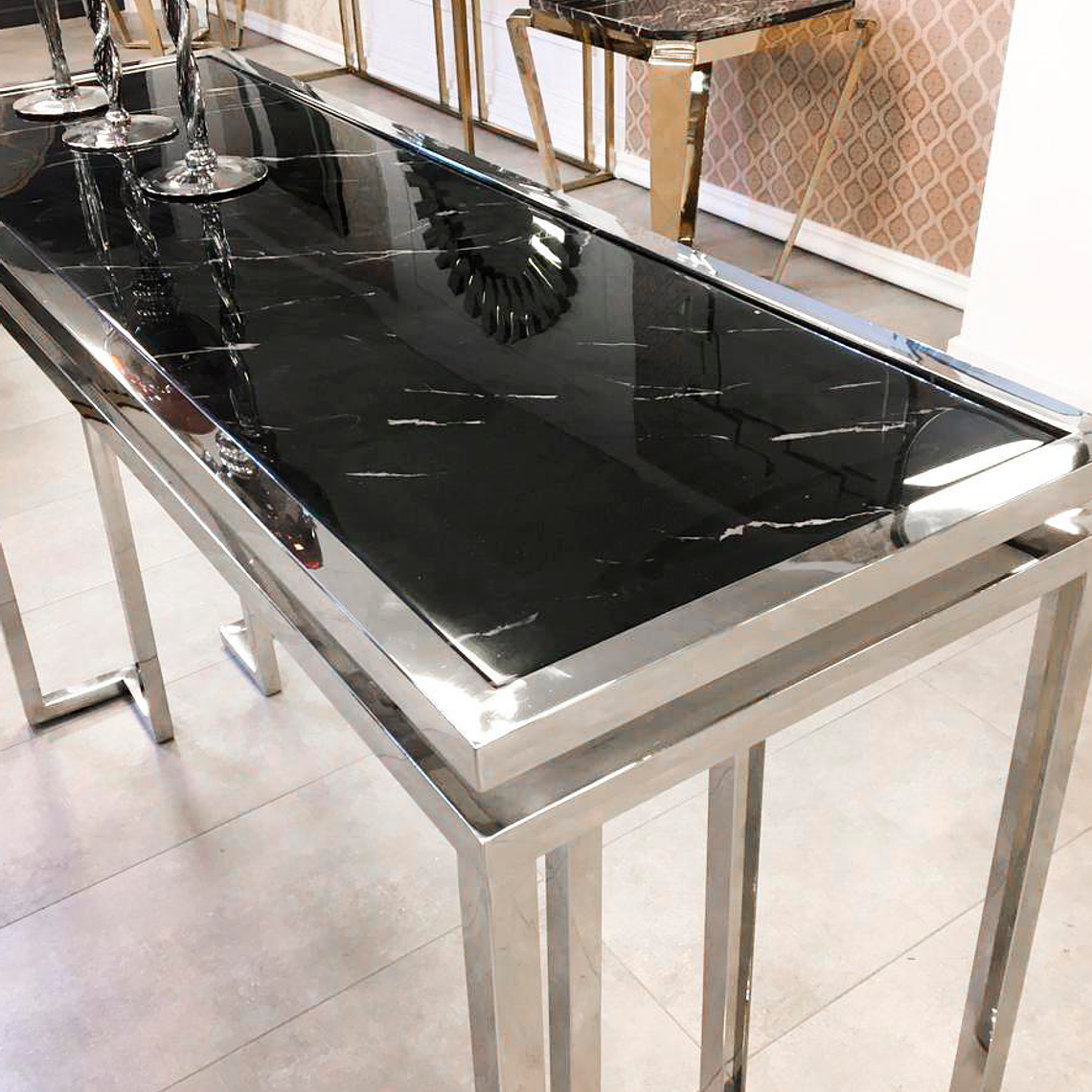 Arrimo Trento Mármol Negro 2