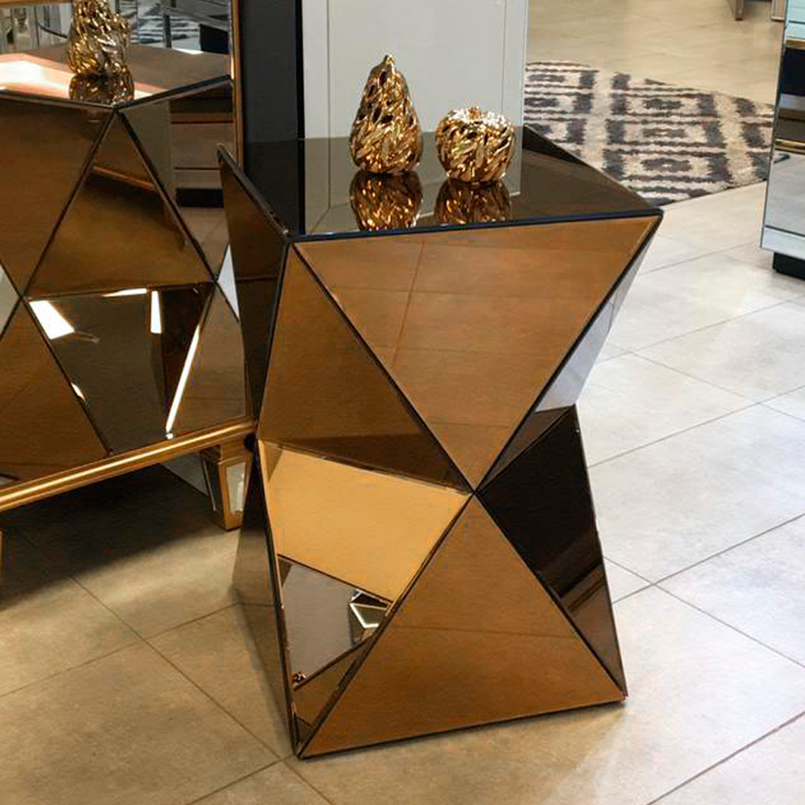 Mesa Lateral Asturias Color Cobre 1