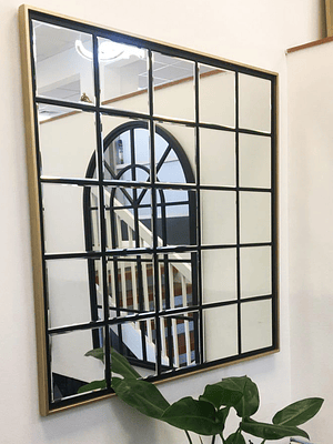 Espejo Louisiana Marco dorado (DISPONIBLE EN 30 DÍAS)