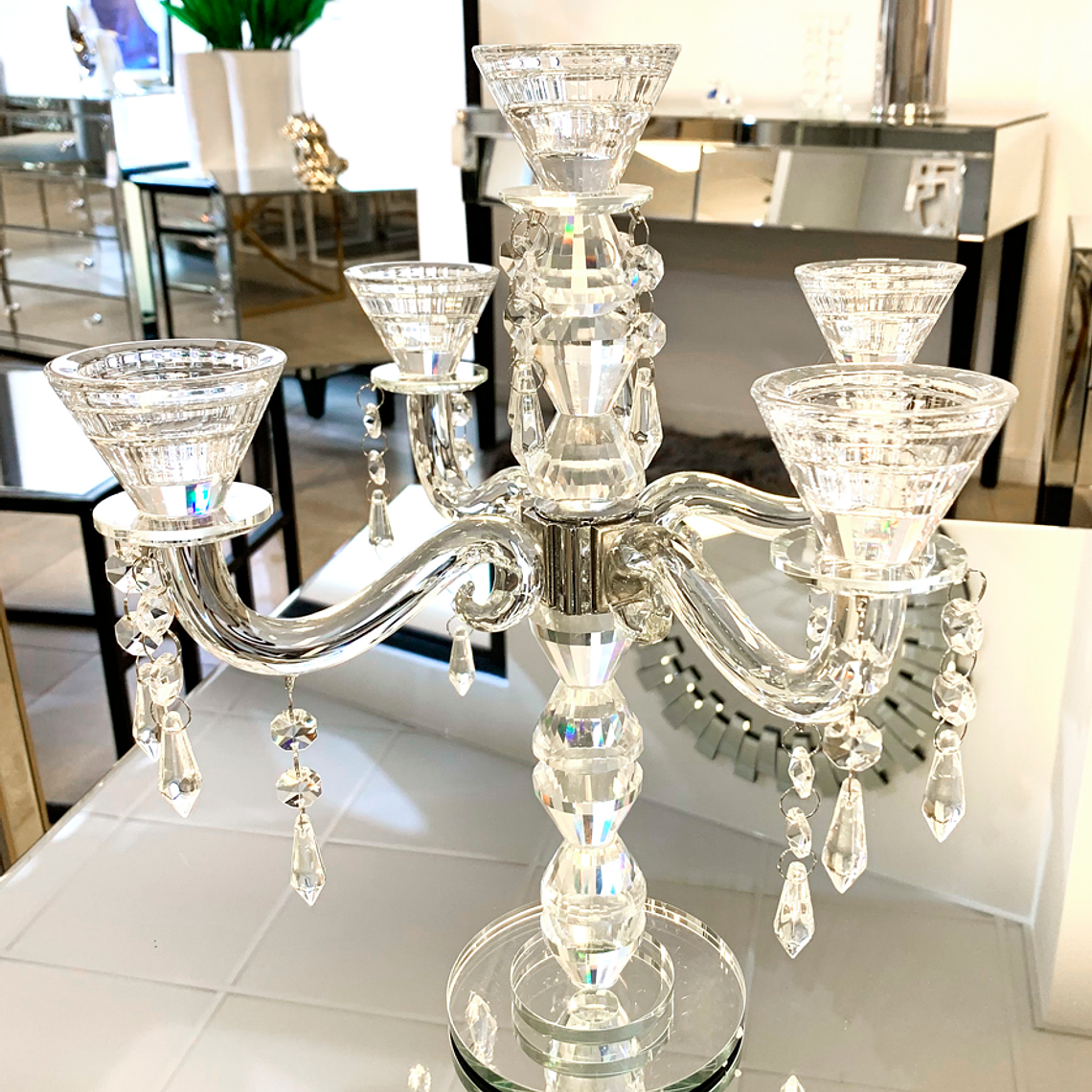 Candelabro Cristal 1
