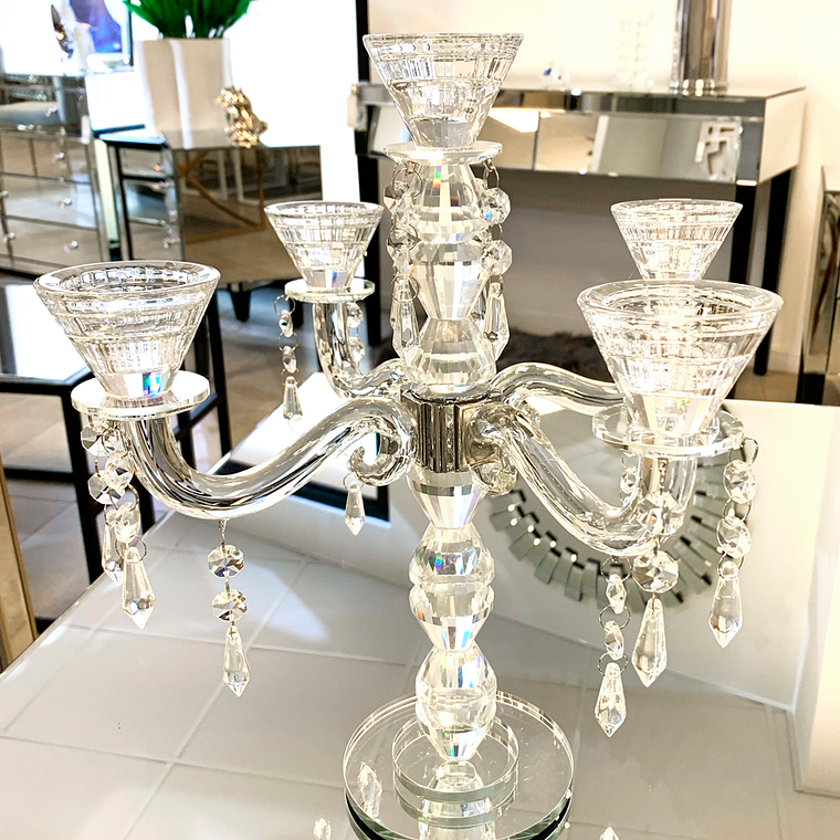 Candelabro Cristal 1