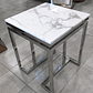 Mesa Lateral Trento Mármol Blanco - Miniatura 2