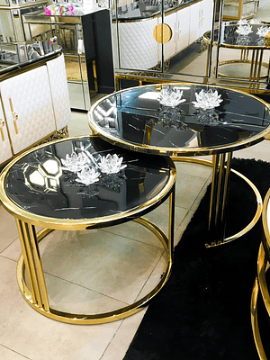 Mesa de Centro Annalí Mármol Negro