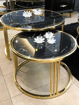 Mesa de Centro Annalí Mármol Negro