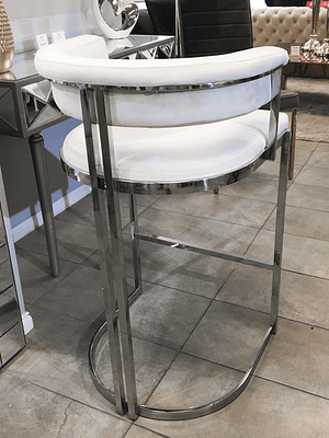 Silla Bar Orleans Velvet Beige