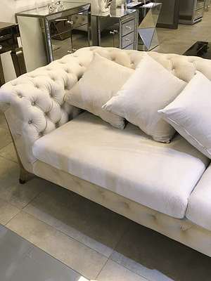 Sofá Montecarlo Velvet Beige (AGOTADO)