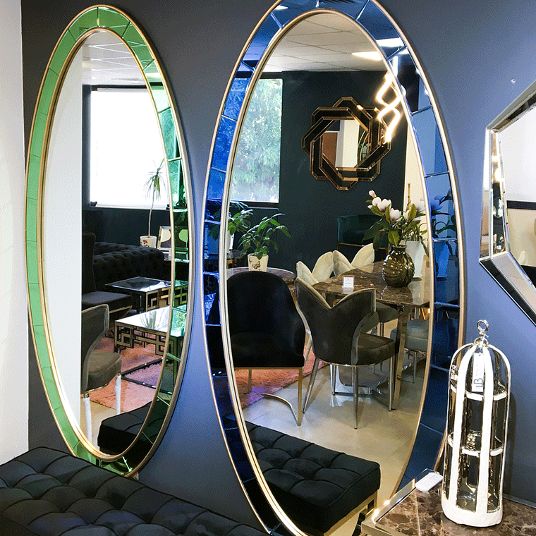 Espejo Toulouse Marco Azul - ANTES $450.000 1