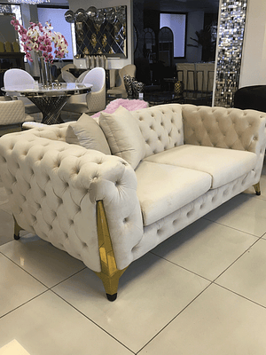 Sofá Montecarlo Velvet Beige