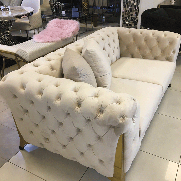 Sofá Montecarlo Velvet Beige 3