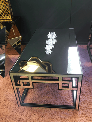 Mesa de Centro Mei Ling Color Negro-Espejo