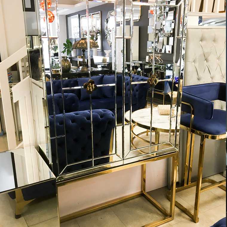 Licorero Delphine Espejado. 1