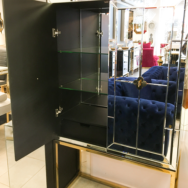 Licorero Delphine Espejado. 3