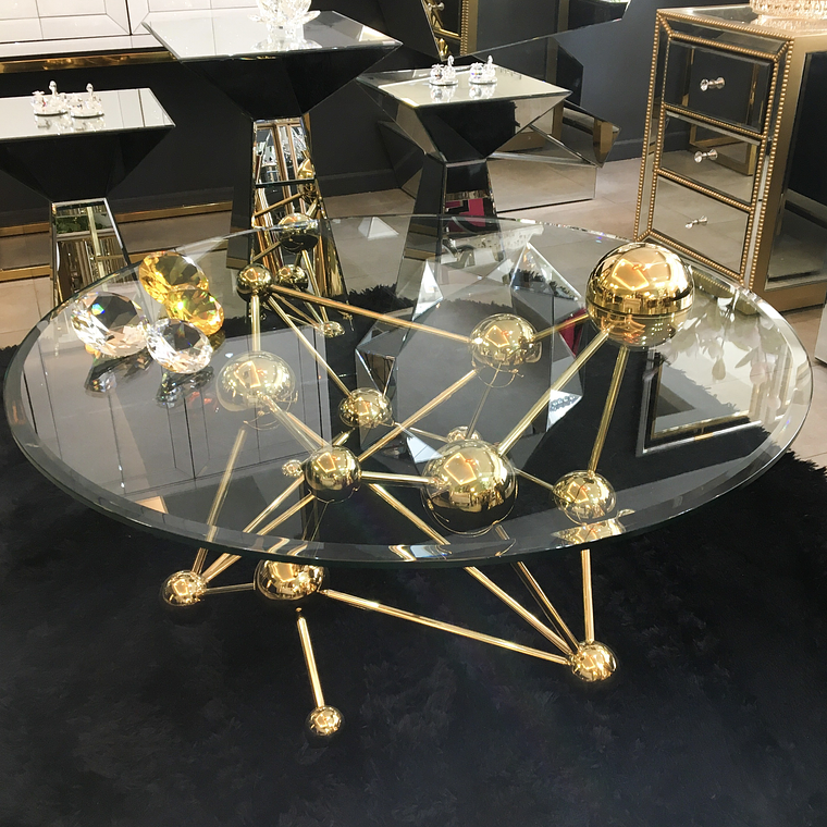 Mesa de Centro Jazz Gold Grande  1