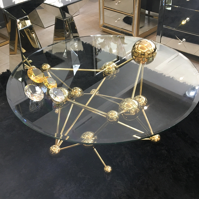 Mesa de Centro Jazz Gold Grande  2