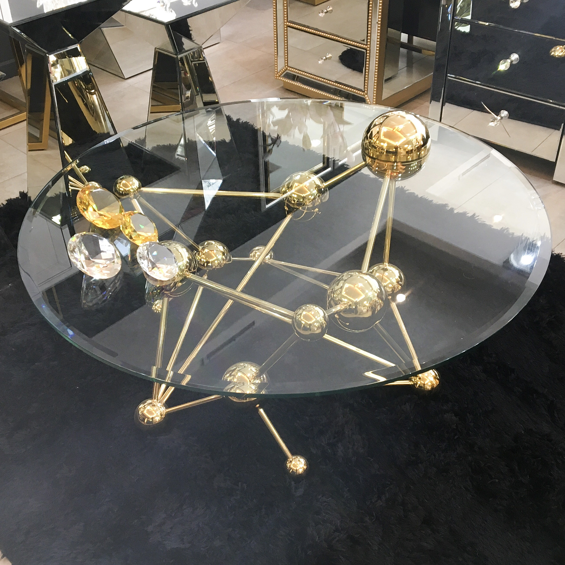 Mesa de Centro Jazz Gold Grande  3