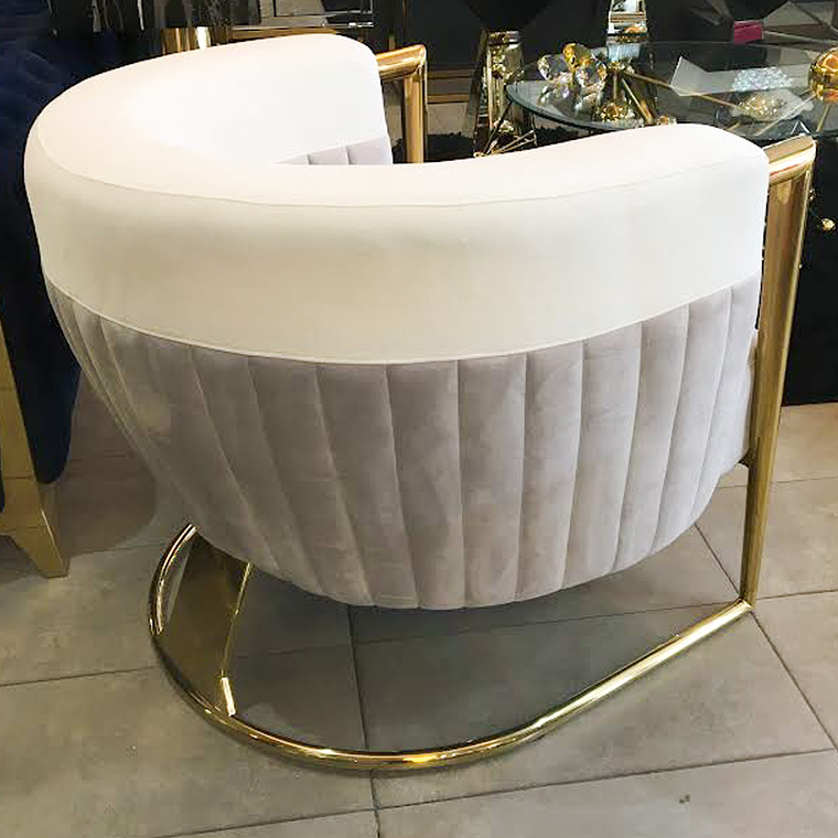 Sillón Lexus Dorado Espejo 2