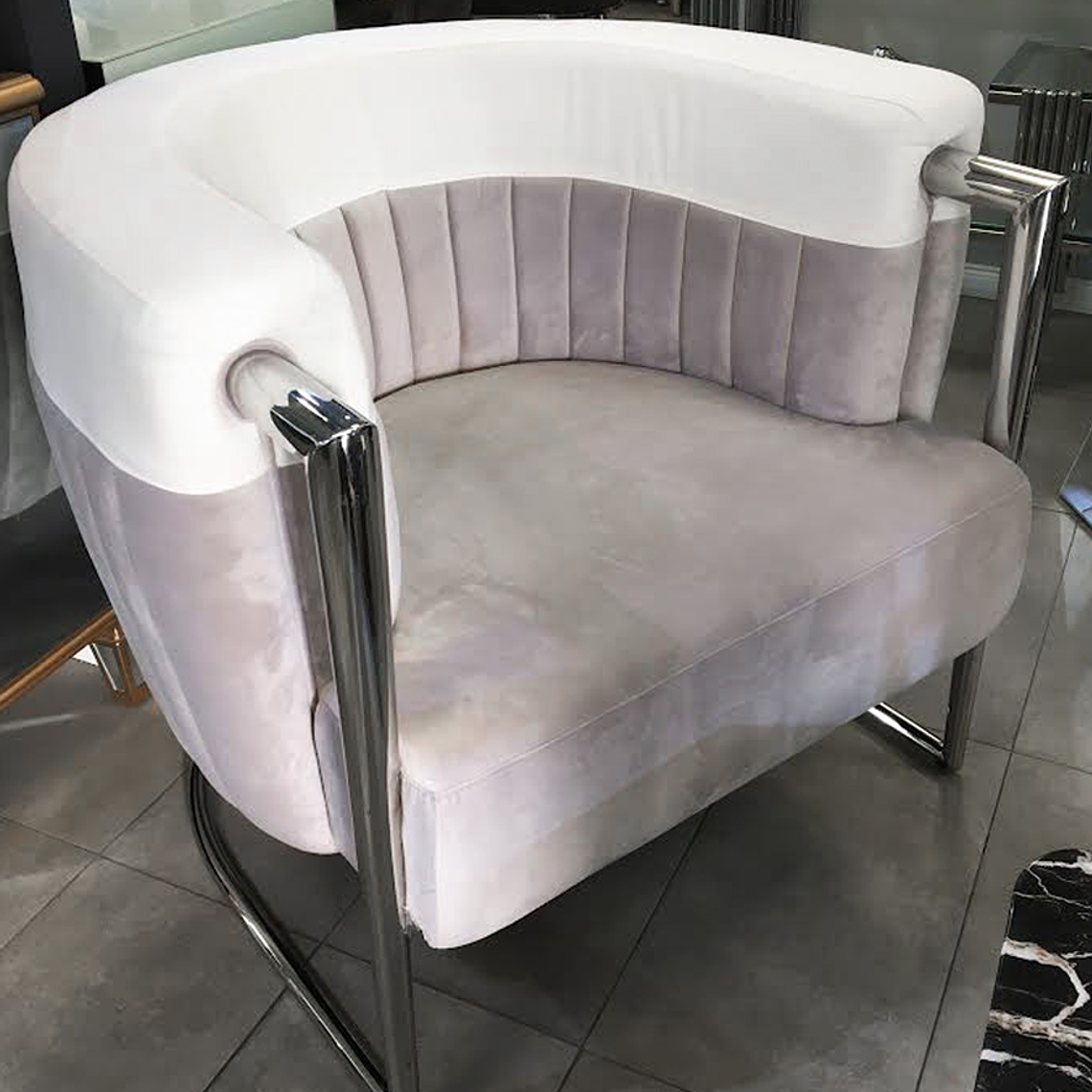 Sillón Lexus Plata Espejo 1