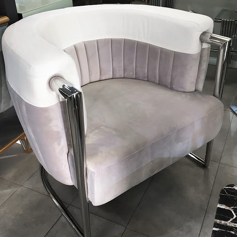 Sillón Lexus Plata Espejo 1