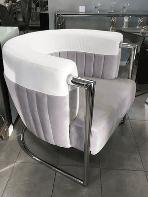 Sillón Lexus Plata Espejo