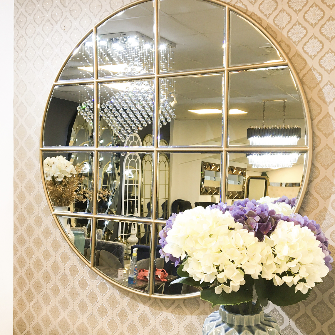 Espejo Bradfort Dorado  3