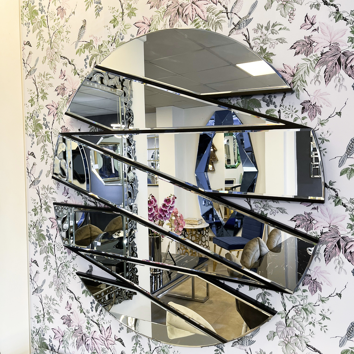 Espejo Sunny Negro - ANTES $280.000  1