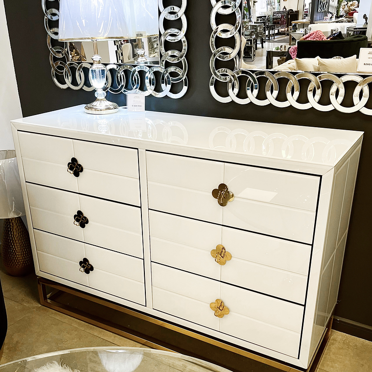 Cómoda Delphine Blanca 1