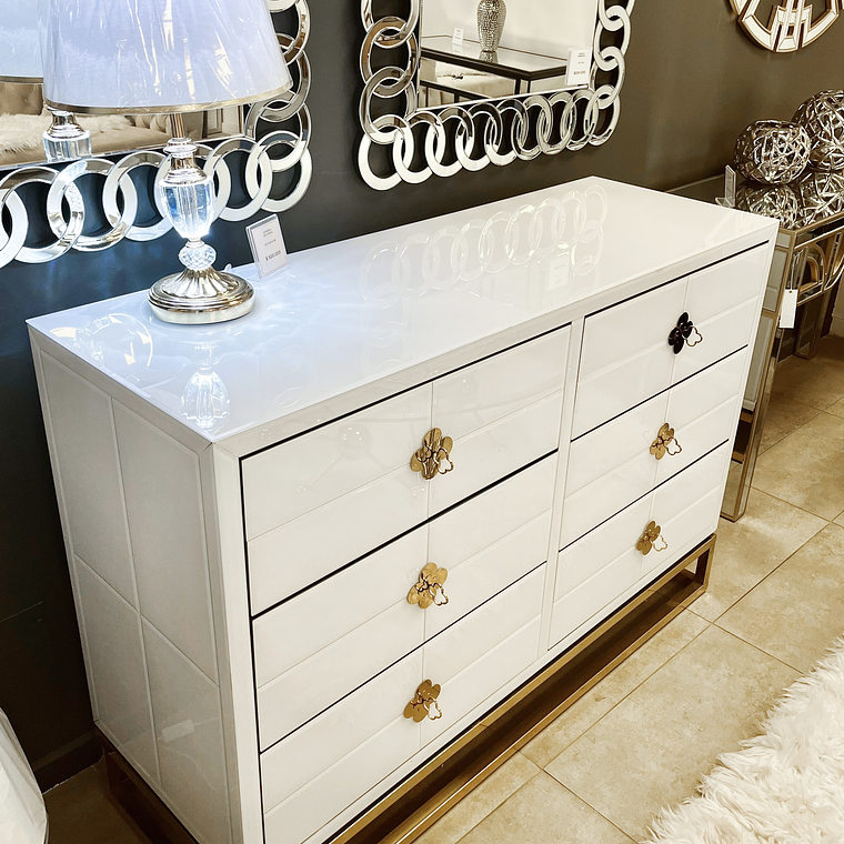 Cómoda Delphine Blanca 3