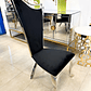 Silla de Comedor Glam Negro - Miniatura 2