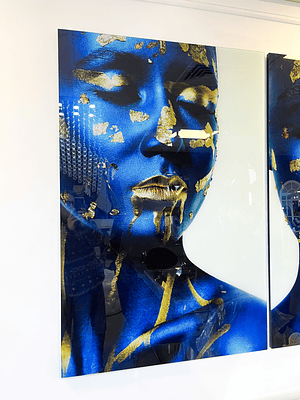 Cuadro Cuerpo Pintado