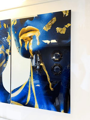 Cuadro Cuerpo pintado