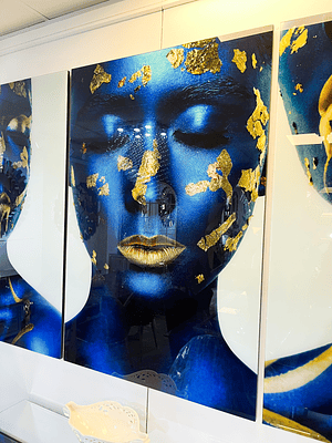 Cuadro Cuerpo pintado