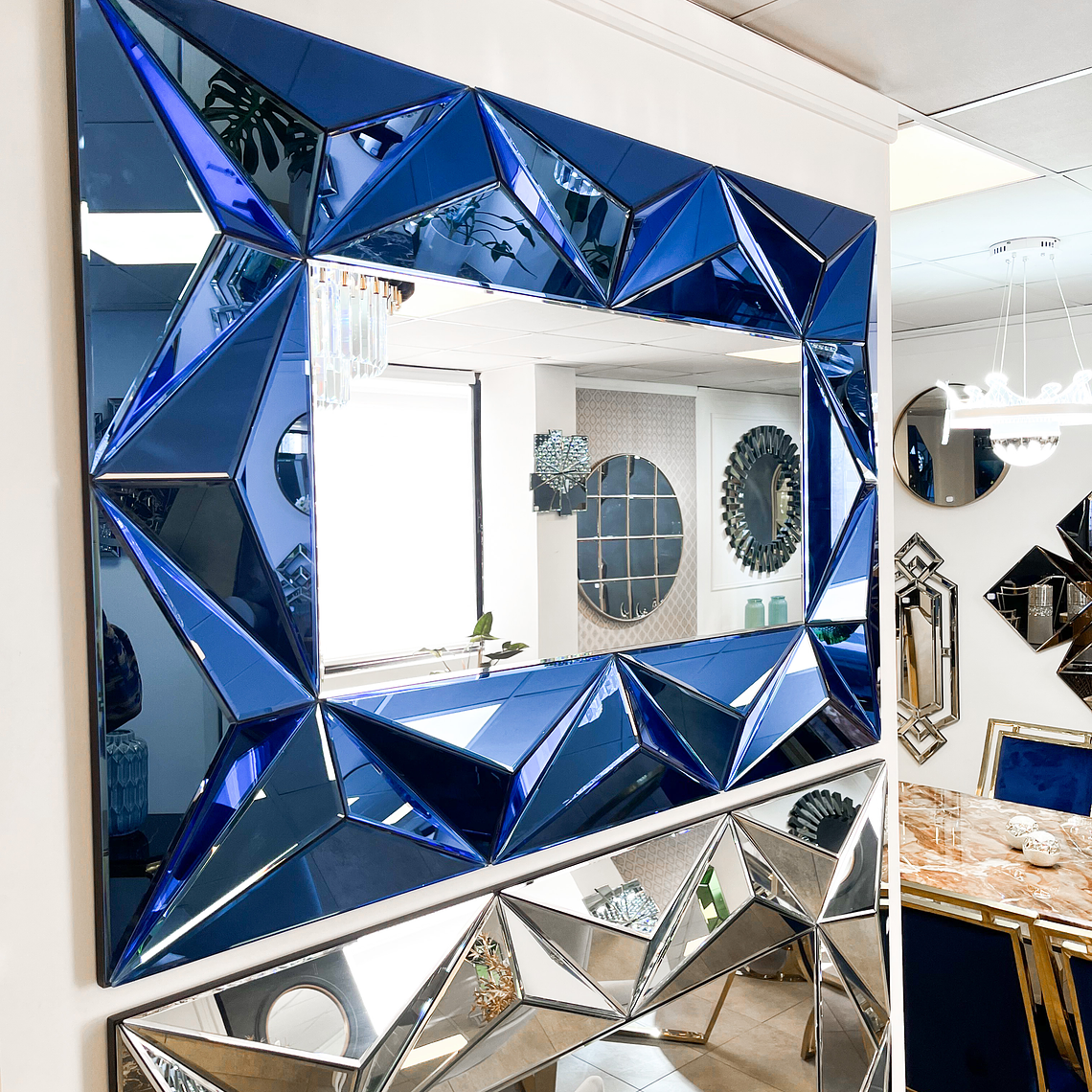 Espejo Opera Blue  1