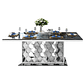Mesa de Comedor Augusta Silver - Miniatura 1