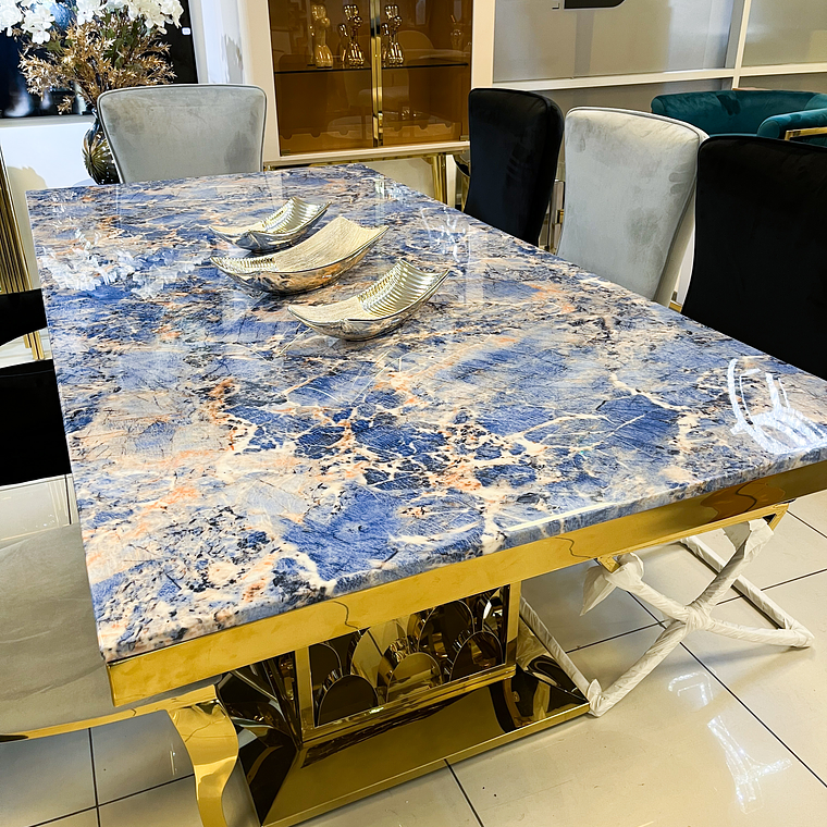 Mesa de Comedor Augusta Gold 1
