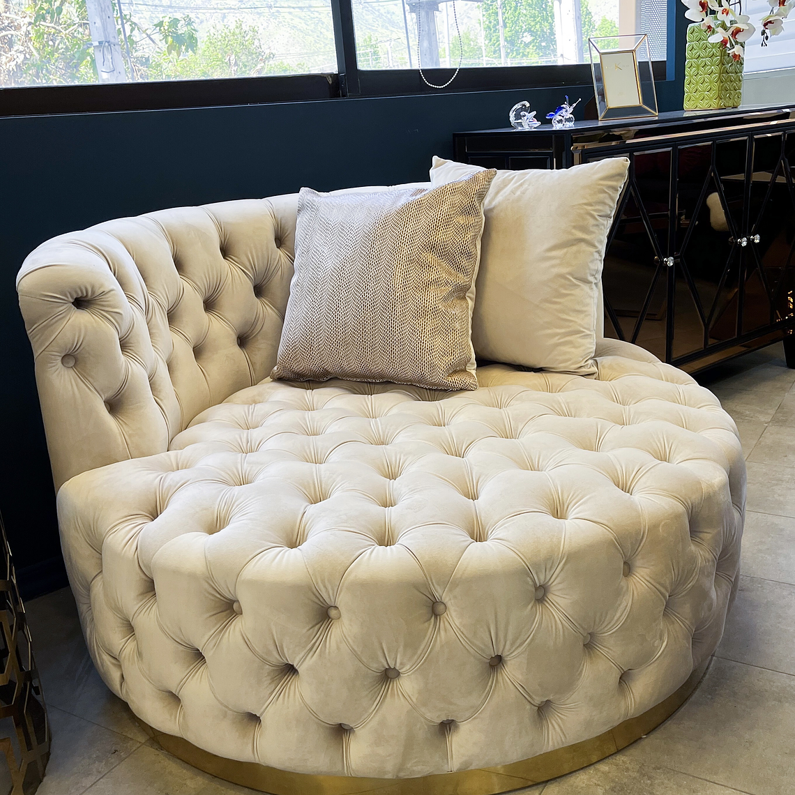 Sofá Otoman Versalles Beige 1