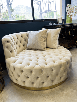 Sofá Otoman Versalles Beige