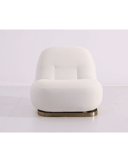 Sillón Teddy Color blanco 