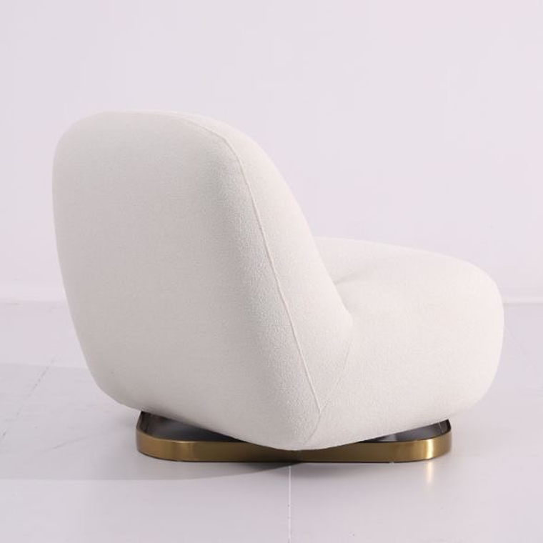 Sillón Teddy Color blanco  2