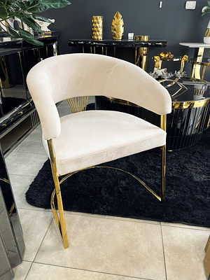 Sitial Camille velvet beige 