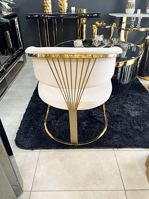 Sitial Camille velvet beige 