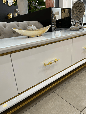 Rack TV Tempo Blanco